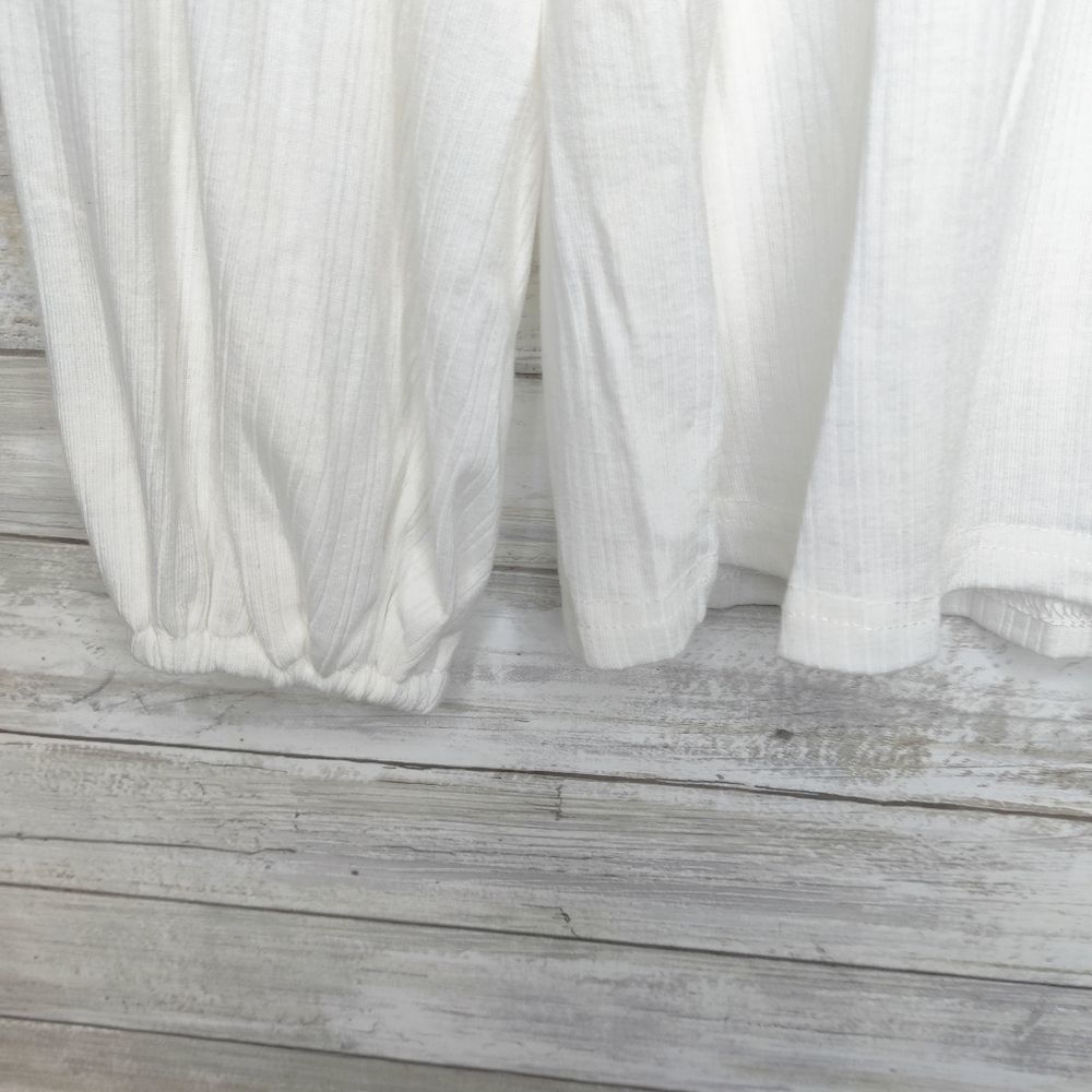 White Patchwork Lace Long Sleeve Top NEW - Picture 6 of 9